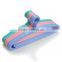 Colorful plastic colthes hanger, 2015 new plastic hanger, chinese factory price cheap plastic hager