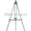 Classic Printing Silk Shade Tripod Wood Floor Lamp F013