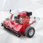 side wheel and rear wheel adjustable gasoline engine atv mower