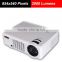Wholesales Projectores rechargeable mini OEM Android 4.4 2000 lumens Rohs projector