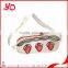 2016 new design emb plush makeup bag custom, plush mini bag with zip