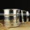 Factory supply baking tools stainless steel kitchen flour sifter 3 cup