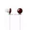 Shenzhen Best sell chocolate earphone cheapest and colorful chocolate bean earphone