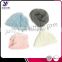 2016 china wholesale winter knit wool felt fashion lady infinity pashmina scarf