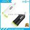 For Apple iPhone iPod Touch Twin port USB emergency Car battery Charger