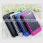 5000mah waterproof solar external power bank charging station