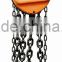 Durable HSC series 2 ton G80 pulley block, chain block pulley, 1.5 ton chain block