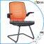 Modern mesh office chair design with nylon armrest