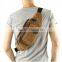 custom high quality canvas mens chest bag