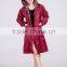 New arrival hood waterproof long raincoat for women