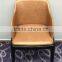 Comfy Leather Beige Tub Chair for Coffee Spot Restaurant Office Hotel (FOH-BCA26 )