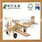 OEM eco-friendly assembled unfinished pine min wooden air plane toys for kids