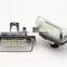 High Power Error Free 18 SMD 3528 LED License Plate Light Lamp For Toyota Crown led tail license plate light super white