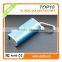 Wholesale newest products high quality portable power bank with key chain