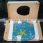 Polyresin slow down decorative toilet seat cover