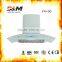 switch tempered glass chimney kitchen range hood