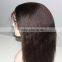 #1b jet black China supplier new premium swiss lace made in China Brazilian human hair full lace wigs for black women