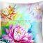 Latest design custom printing cushion cover with hidden zipper