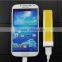 Electronic Gifts Square multi colors mini 2000 mah Portable Power Bank With Full Capacity