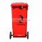 120L plastic trasg bin wheeled garbage container
