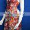 Breathable lady fashion dress, dress women, Spaghetti Strap Floral Printed Dresses