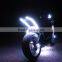 Pieces Strip music App Control Motorcycle LED Accent Light Kit