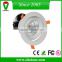 high quality white 2.5 inches dimmable led down light 5w 7w 9w 12w