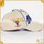 Animal world 6 panel structured sports style children baseball caps