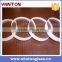 High temperature resistant crystal glass