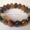 classic style Gemstone tiger eye bracelets Semi-precious stone Bracelet