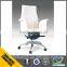 Leather Middle Back Office Chair With Wheels