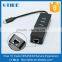 Gtide Multiple USB 3.1 Type C to 3 Ports Female USB 3.0 Hub with RJ45 Ethernet Network LAN Port Adapter for MacBook 12 inc