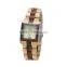Mixed color Wristwatch Wooden Water Resistant Wooden WristWatch Women Men Wristwatch Wooden