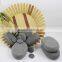 hand cut/high polished natural shaped hot stone massage