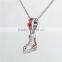 Custom Silver Beads Skate Shoe Charms Jewelry Wholesale