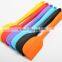 Hygienic Solid Coating colorful BBQ baking pastry tools Silicone Spatula