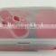 PBA Free 2 Compartments Collapsiable Silicone Lunch Box With Lock