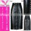 Skinny pencil skirts leather Pencil Skirt black punk skirt