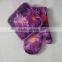 kitchen set orange color photo printing poly material (twill) 17*17cm pot holder 17*27cm glove