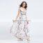 Stripe casual sundresses dress for sale dresses white smaller flower printed sexy long dresses for grial and women 2016