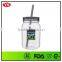 customized clear single wall bpa free plastic jars wholesale 32oz