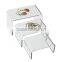Acrylic jewelry Display Riser Clear Four Layers jewelry Stand Holder Acrylic Display Stand