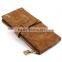 Fashion Women Leather Long Bifold Purse Zipper Clutch Handbag Wallet Card Holder