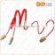 new premium super bass stereo metal earbuds best sound quality zipper earphone for mp3 player