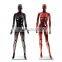 colourful chrome fashion and sexy plastic mannequin on sale