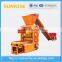 Small Brick Factory QT4-26 Manual low cost brick making machine