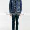 New Men's Relaxed Denim Jacket Retro Classic Rugged Wear Unlined Coat (LOTJ137)