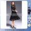 2016 Fashion Ladies Designer Floral Mesh Dress Sexy Mesh Dress for Women