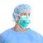 Surgical ,Food Industry Face Mask, Chamber-Style,Anti-Fog, Latex Free, green