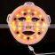 Personal use vibrate Magic LED light therapy facial mask use skin care facial mask